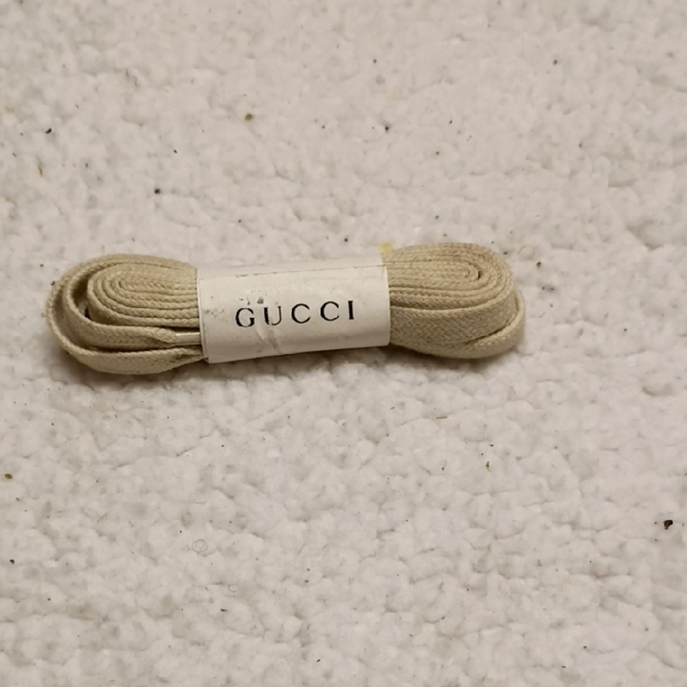 Gucci Cream Shoelaces